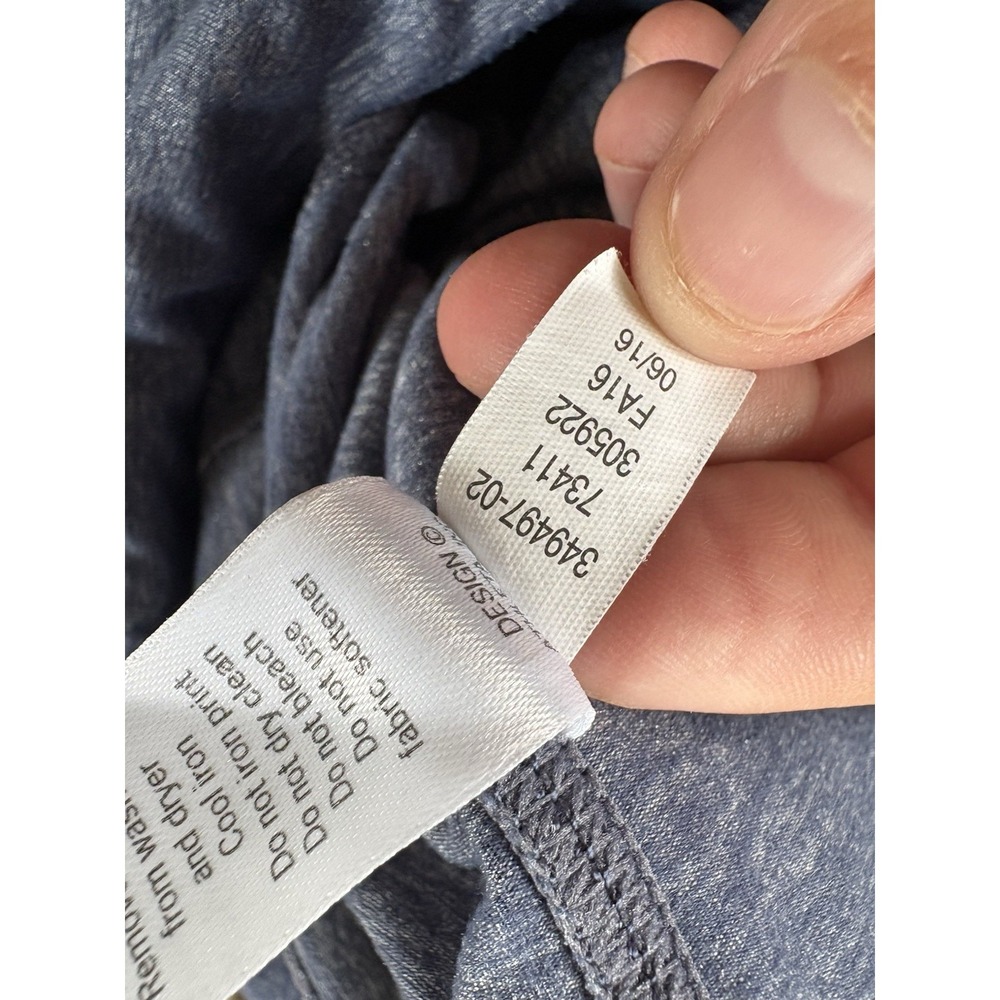 Athleta Women's Blue High-Rise Ankle Leggings with Pockets Stretch Size SP - Picture 5 of 7